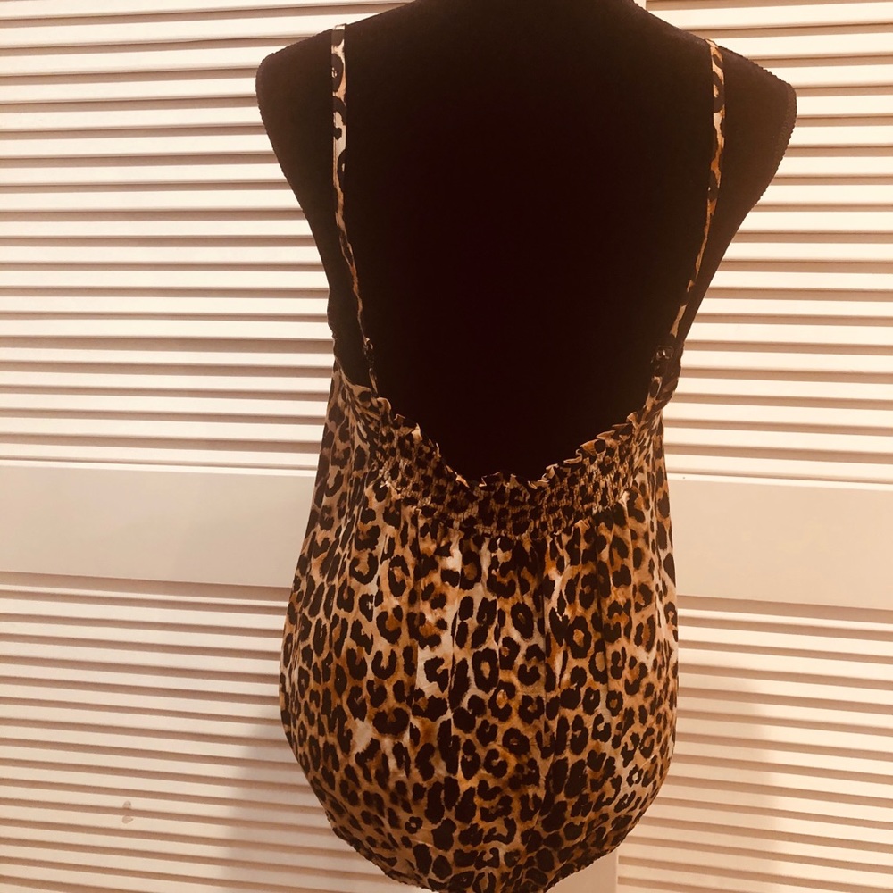 Express Leopard Print Top - image 4